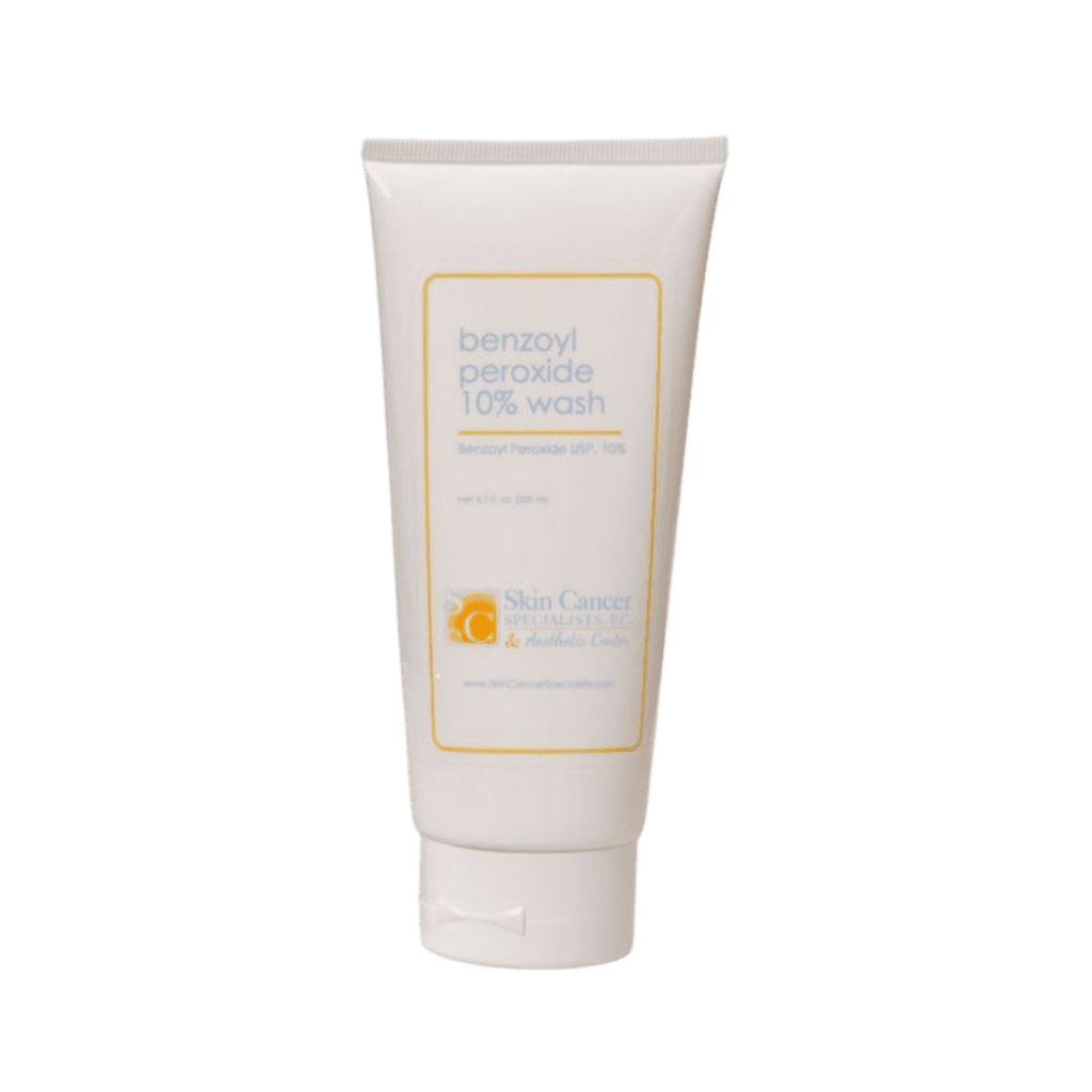 SCS Benzoyl Peroxide Wash 10 » Skin Cancer Specialists, P.C